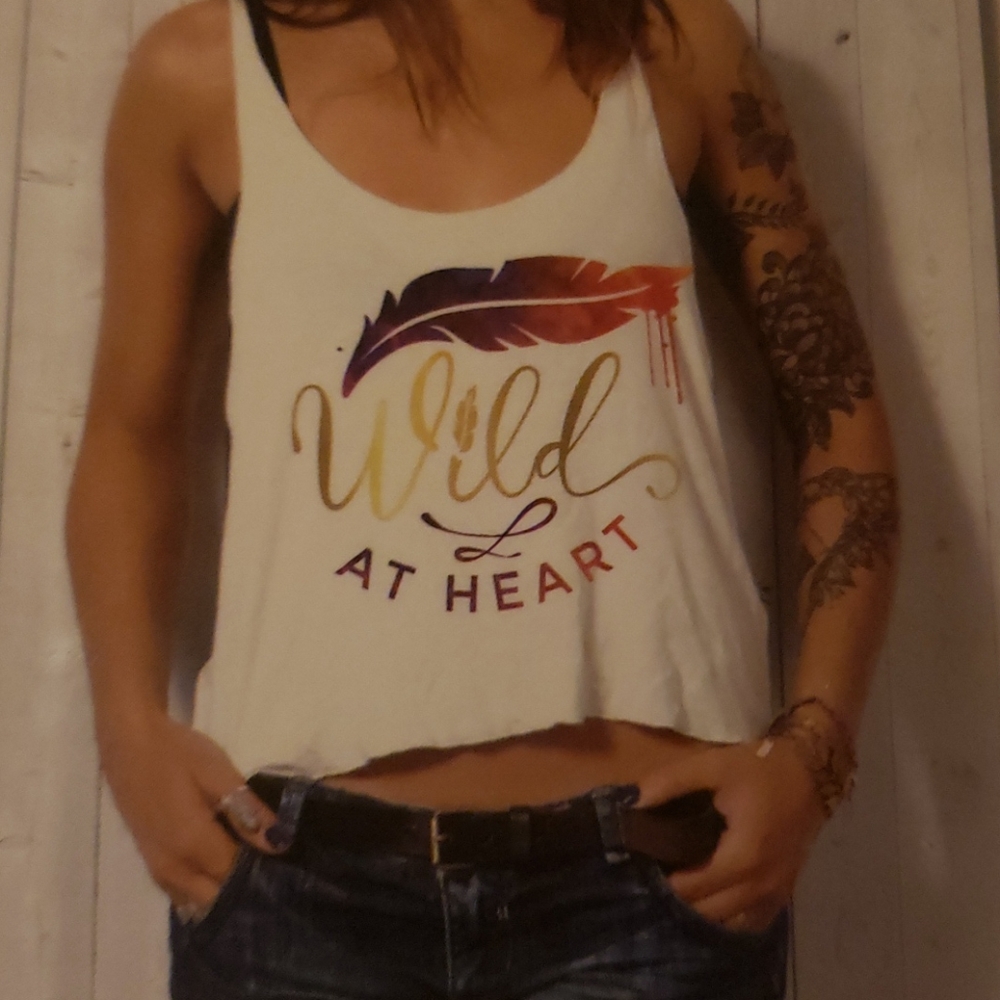 Iron on transfer Wild at Heart